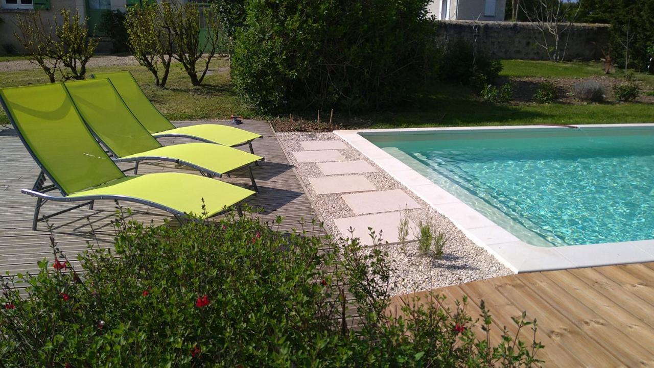 Longere Du Sud Touraine Au Coeur Du Val De Loire Villa Saint-Jean-Saint-Germain Luaran gambar